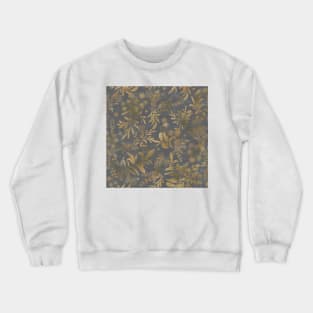 Lakeside garden watercolor earth tones water Crewneck Sweatshirt